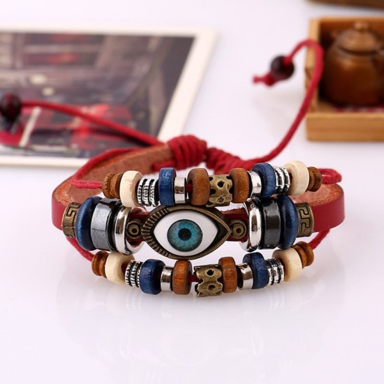 CAT EYE MULTI LAYER BRACELET 