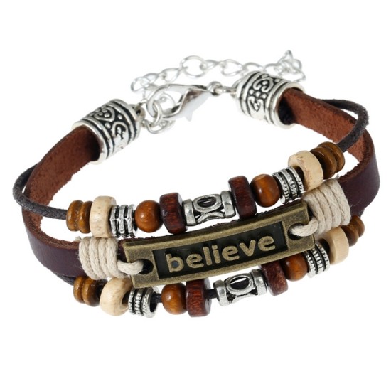 GREAT LOOKING BELIEVE UNISEX BRACELET FOR FASHION 
