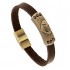 LOVE SHAPED LEATHER BRACELET 