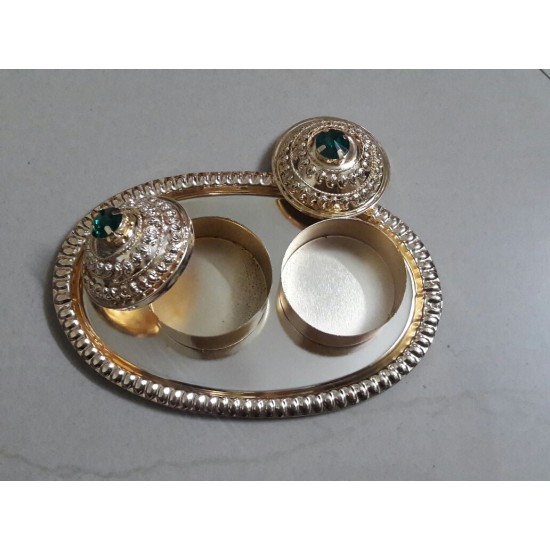10 Inches Meenakari Plate Full Set