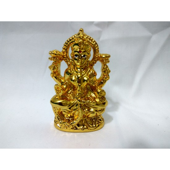 GOLD COATED LAXMI DEVI IDOL FOR POOJA STORES 