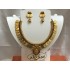 Traditional Kasu Mala Neckset with Ear Rings