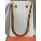 Traditional Kasu Mala Long Chain with Ear Rings