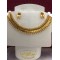 Traditional Kasu Mala Neckset with Ear Rings