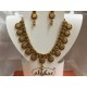 Goddes Lakshmi Heavy Kasu Neckset