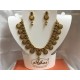 Goddes Lakshmi Heavy Kasu Neckset