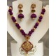 TEMPLE JEWELLERY  SILK THREAD SET 