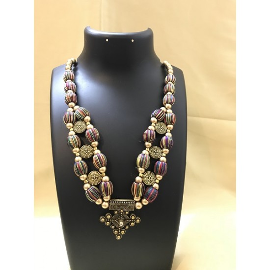 MULTI COLOUR  DOUBLE LANE   SILK THREAD JEWELLERY 