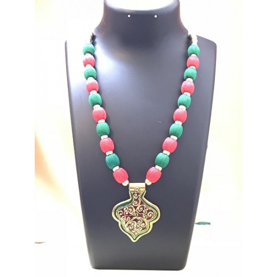  silk thread jewellery necklace 
