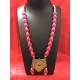 PINK COLOUR   SILK THREAD JEWELLERY 