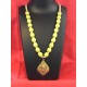 GOLD PLATED GANESH LOCKET   SILK THREAD JEWELLERY 