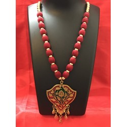 MAROON COLOUR    SILK THREAD JEWELLERY 