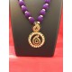 PURPLE COLOUR  SILK THREAD JEWELLERY 