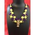 PURPLE AND LIGHT GREEN  COMBO SILK THREAD JEWELLERY 