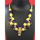 PURPLE AND LIGHT GREEN  COMBO SILK THREAD JEWELLERY 