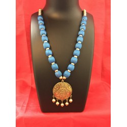  BLUE COLOUR  SILK THREAD JEWELLERY 