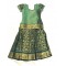 Green Colour Traditional Pattu Pavadai/Pattu Lahenga