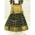 Purple and Green Flowers Design Pattu Pavadai/Pattu Lahenga