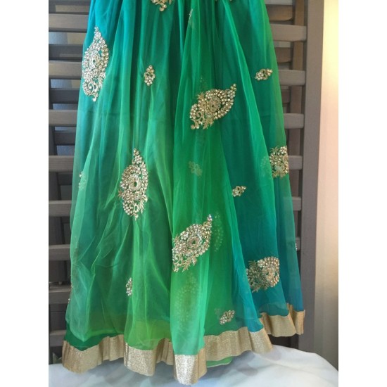 Long Frock with Sequence Chips