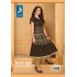  BROWN COLOUR CHANDERI KORA ANARKALI KURTI 
