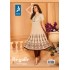 PINTEX CHOLI ANARKALI KUTI WITH BROWN EMBROIDERY 