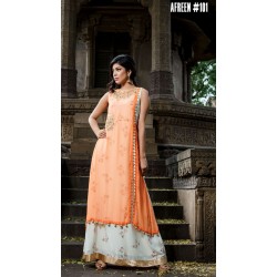 BEAUTIFUL GEORGETTE FULL LENGTH KURTHI