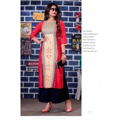 WOMEN TERND KURTI PALAZZOS SET 