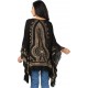 Polyester V Neck Printed Beech Cover Up Kaftan