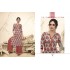 Beautiful Flower Printed Kurthi with Embroidered Plazzos