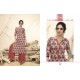 Beautiful Flower Printed Kurthi with Embroidered Plazzos