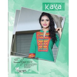 Blue Colour Georgette Readymade Kurti