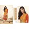 Orange & Half white Colour Printed Kurthi with Embroidered Plazzos