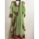 Green Colour Pure Rasal Soft Net Embroidery Ankle Length 3 Piece Anarkali Suit for Weddings