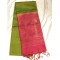  GREEN COLOUR KANCHI PATTU HAND LOOM BUTI SAREE