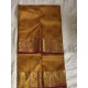  YELLOW AND PINK COMBO HAND WOVEN BRIDAL SAREE 