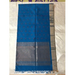  BLUE COLOUR  SILK COTTON (SICO) SAREE 