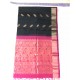 BLACK AND PICK  COMBO SILK COTTON (SICO) SAREE 