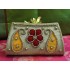 CLUTCH PURSE WITH BEAUTIFUL PATCH WORK 