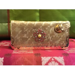 SMART GOLD COLOUR PARTY COLLECTIONS CLUTCH PURSE 